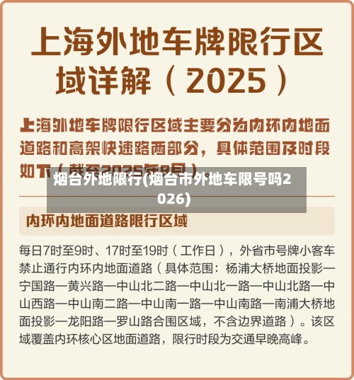 烟台外地限行(烟台市外地车限号吗2026)