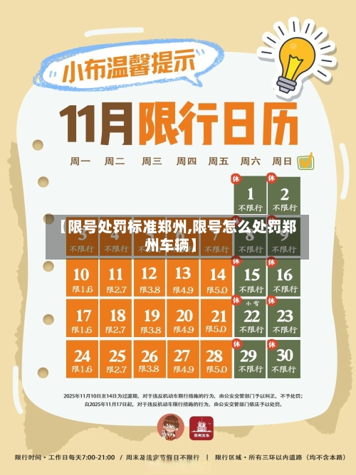 【限号处罚标准郑州,限号怎么处罚郑州车辆】-第2张图片