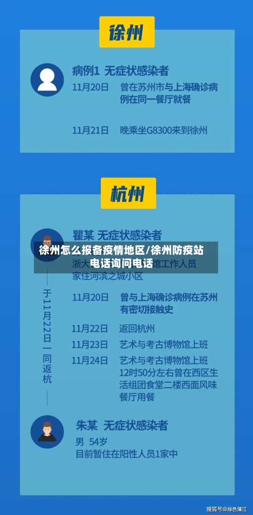 徐州怎么报备疫情地区/徐州防疫站电话询问电话