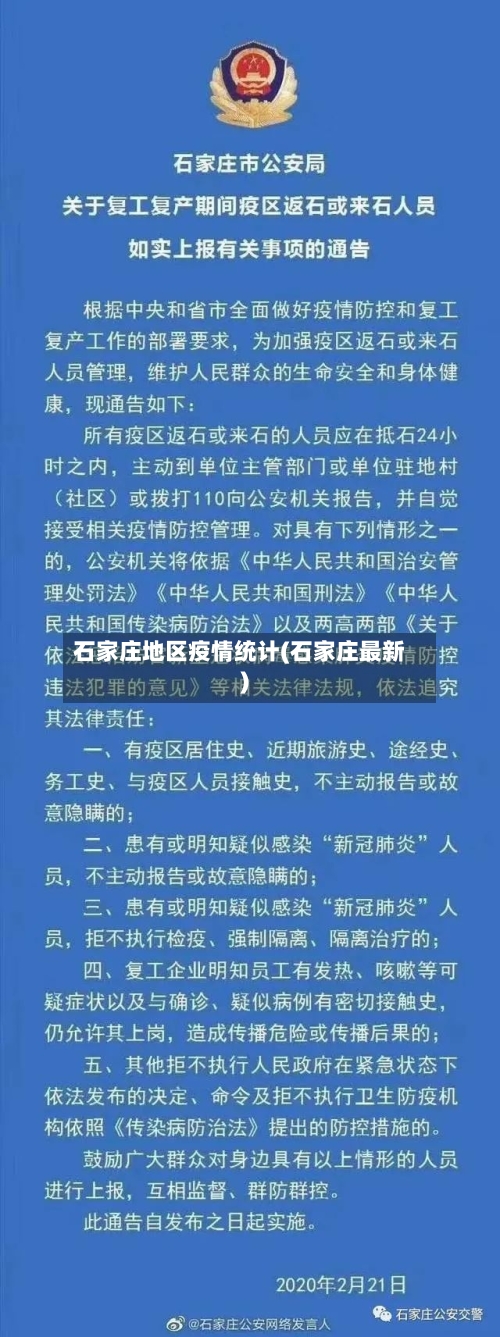 石家庄地区疫情统计(石家庄最新)
