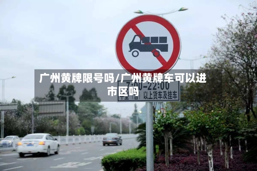 广州黄牌限号吗/广州黄牌车可以进市区吗-第2张图片