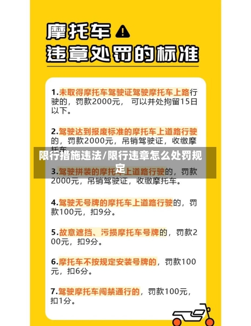 限行措施违法/限行违章怎么处罚规定-第2张图片