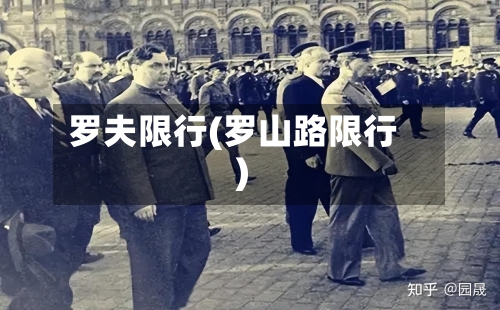 罗夫限行(罗山路限行)