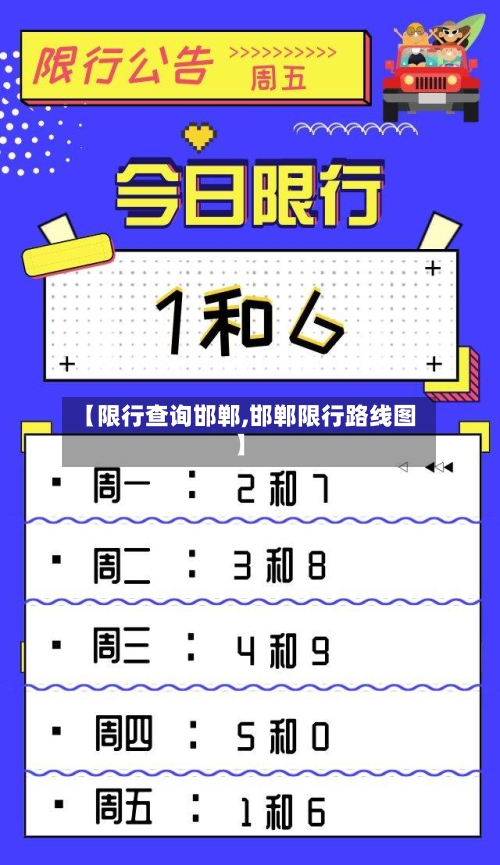 【限行查询邯郸,邯郸限行路线图】-第2张图片