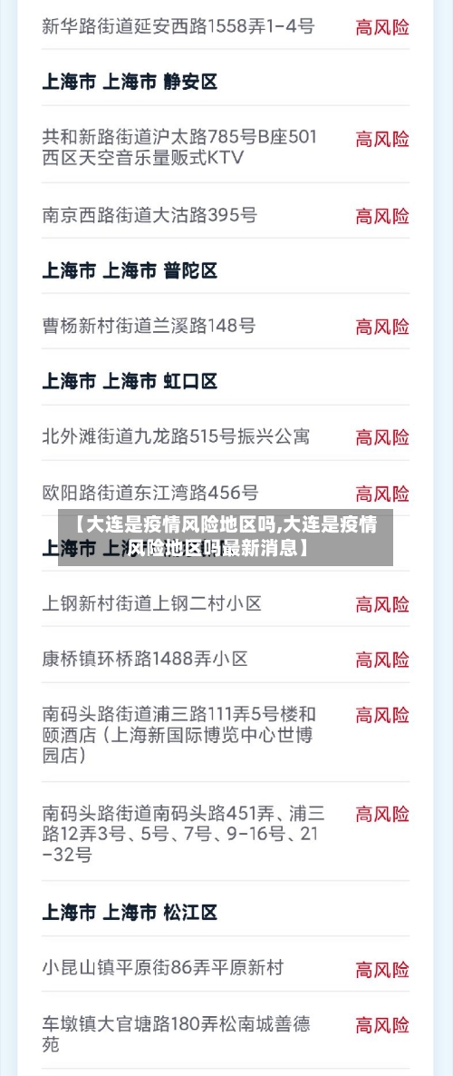 【大连是疫情风险地区吗,大连是疫情风险地区吗最新消息】-第2张图片