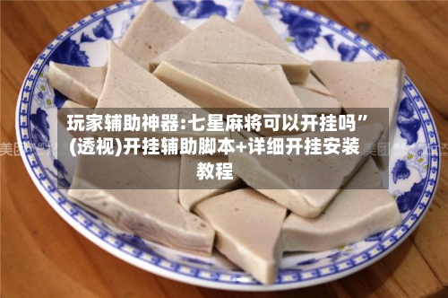 玩家辅助神器:七星麻将可以开挂吗”(透视)开挂辅助脚本+详细开挂安装教程