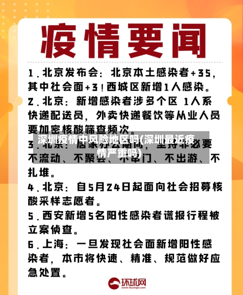 深圳疫情中风险地区吗(深圳最近疫情严重吗)-第2张图片