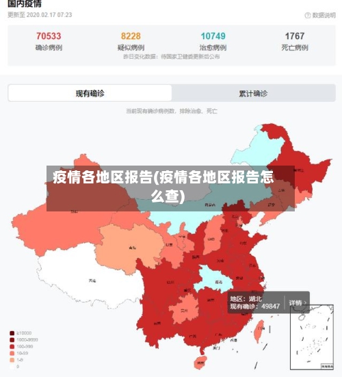 疫情各地区报告(疫情各地区报告怎么查)