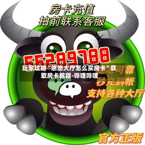 玩家攻略“悠悠大厅怎么买房卡”获取房卡教程-哔哩哔哩-第2张图片