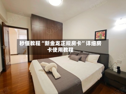 秒懂教程“新金龙正规房卡	”详细房卡使用教程-第3张图片