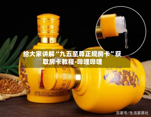 给大家讲解“九五至尊正规房卡”获取房卡教程-哔哩哔哩-第2张图片