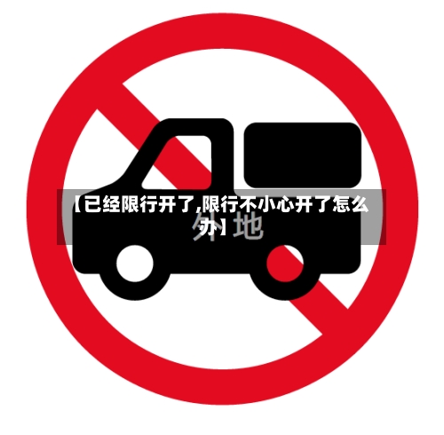 【已经限行开了,限行不小心开了怎么办】