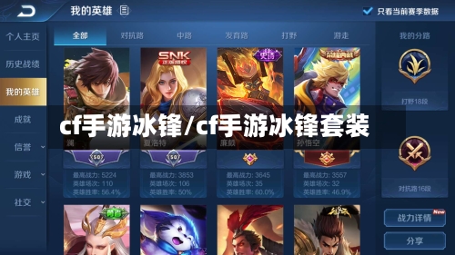 cf手游冰锋/cf手游冰锋套装-第2张图片