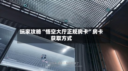 玩家攻略“悟空大厅正规房卡”房卡获取方式-第2张图片