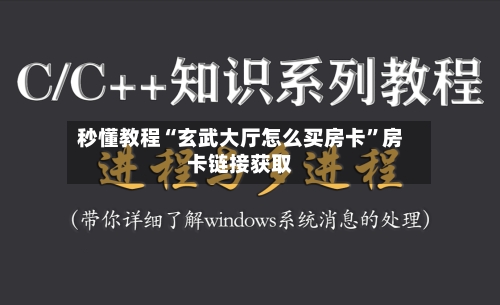 秒懂教程“玄武大厅怎么买房卡”房卡链接获取-第3张图片