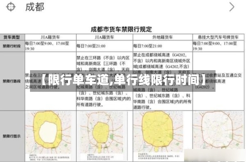 【限行单车道,单行线限行时间】-第2张图片