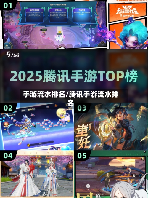 手游流水排名/腾讯手游流水排名
