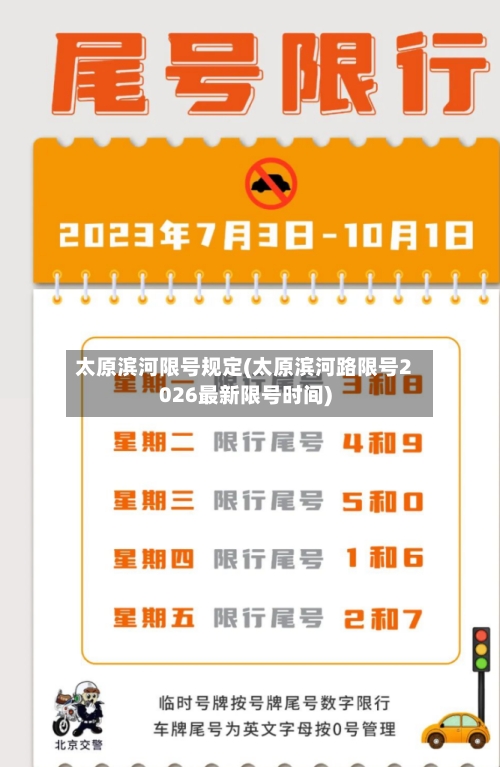 太原滨河限号规定(太原滨河路限号2026最新限号时间)