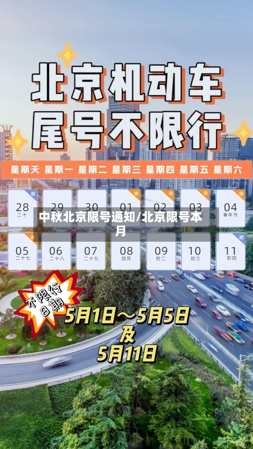 中秋北京限号通知/北京限号本月-第2张图片