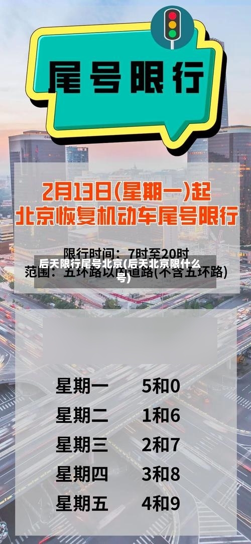 后天限行尾号北京(后天北京限什么号)