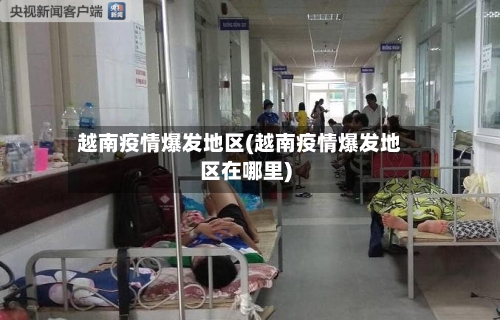 越南疫情爆发地区(越南疫情爆发地区在哪里)