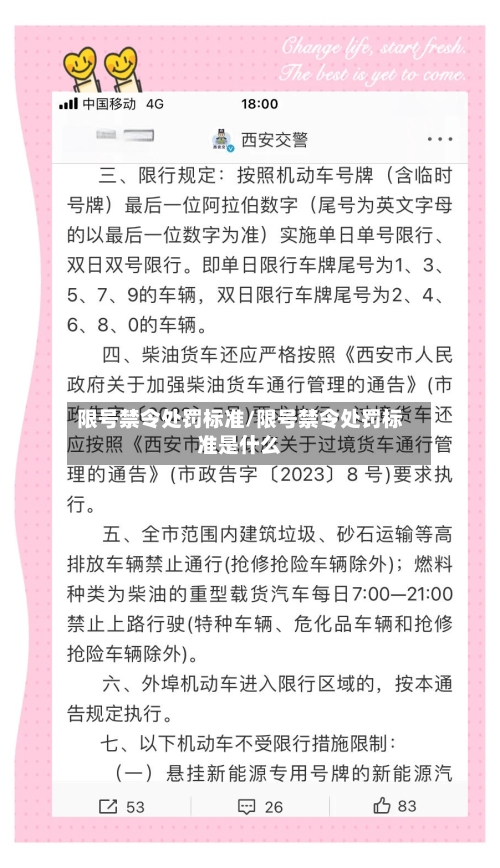 限号禁令处罚标准/限号禁令处罚标准是什么-第2张图片