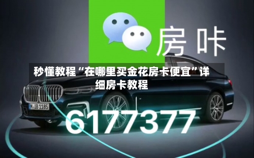秒懂教程“在哪里买金花房卡便宜”详细房卡教程-第2张图片