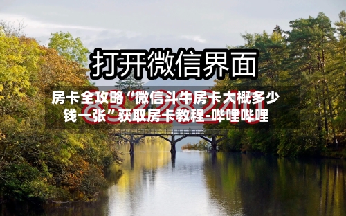 房卡全攻略“微信斗牛房卡大概多少钱一张”获取房卡教程-哔哩哔哩