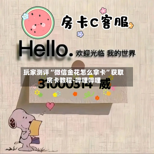 玩家测评“微信金花怎么拿卡”获取房卡教程-哔哩哔哩-第2张图片