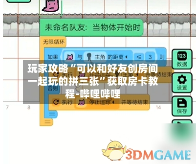 玩家攻略“可以和好友创房间一起玩的拼三张	”获取房卡教程-哔哩哔哩-第3张图片