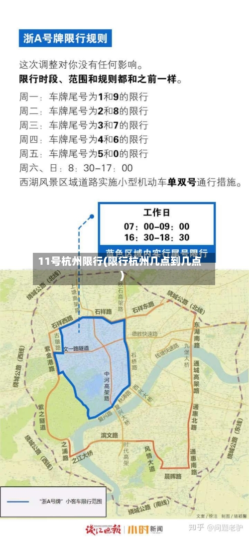 11号杭州限行(限行杭州几点到几点)