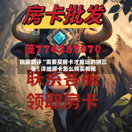 玩家测评“需要买房卡才能玩的拼三张	”详细房卡怎么购买教程-第3张图片
