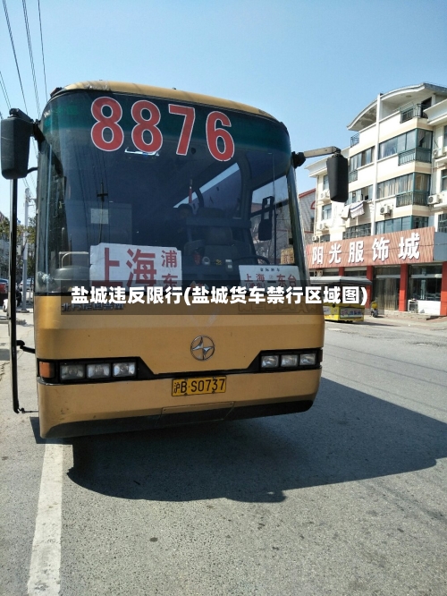 盐城违反限行(盐城货车禁行区域图)
