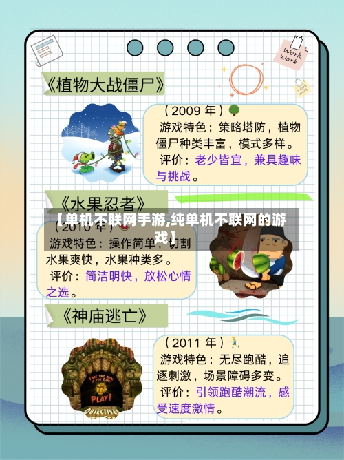 【单机不联网手游,纯单机不联网的游戏】