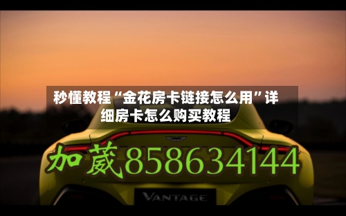 秒懂教程“金花房卡链接怎么用”详细房卡怎么购买教程