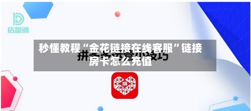 秒懂教程“金花链接在线客服	”链接房卡怎么充值-第2张图片