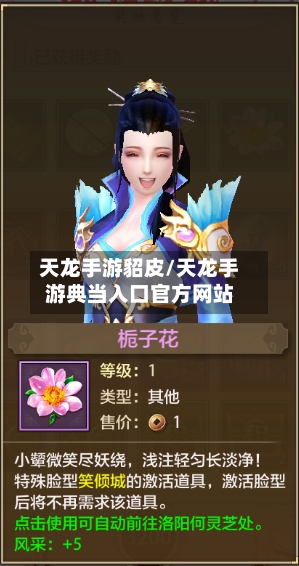 天龙手游貂皮/天龙手游典当入口官方网站
