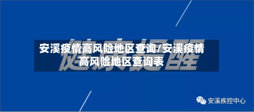安溪疫情高风险地区查询/安溪疫情高风险地区查询表