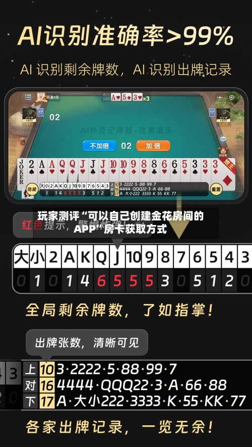 玩家测评“可以自己创建金花房间的APP”房卡获取方式