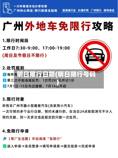 明日限行日期(明日限行号码)-第2张图片
