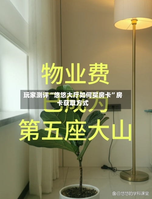 玩家测评“悠悠大厅如何买房卡”房卡获取方式