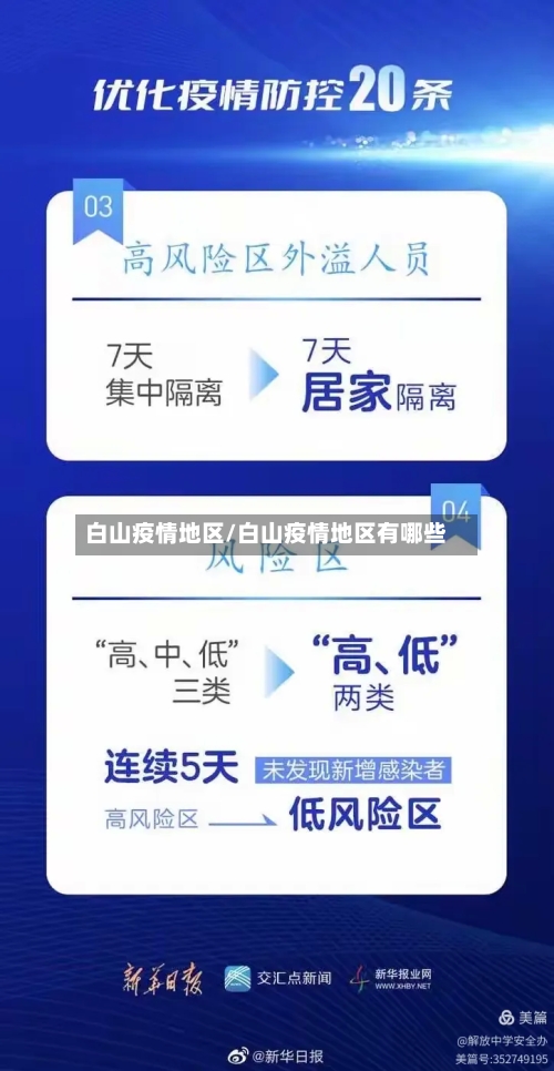 白山疫情地区/白山疫情地区有哪些