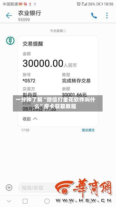一分钟了解“微信打金花软件叫什么”房卡获取教程-第3张图片