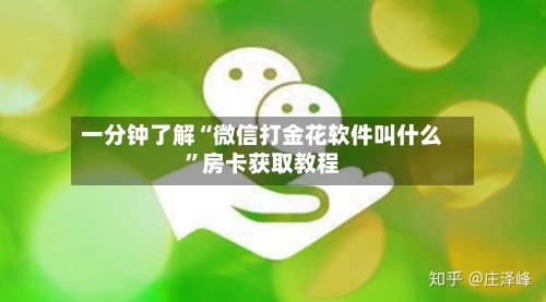 一分钟了解“微信打金花软件叫什么”房卡获取教程-第2张图片