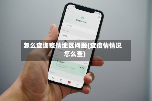 怎么查询疫情地区问题(查疫情情况怎么查)-第2张图片