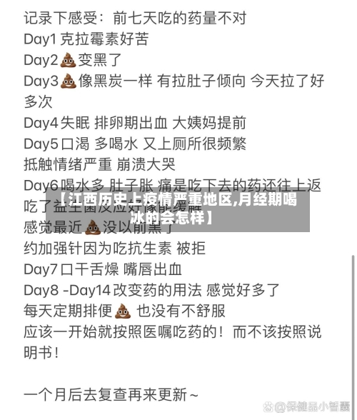 【江西历史上疫情严重地区,月经期喝冰的会怎样】-第2张图片