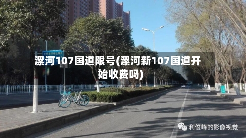 漯河107国道限号(漯河新107国道开始收费吗)-第3张图片