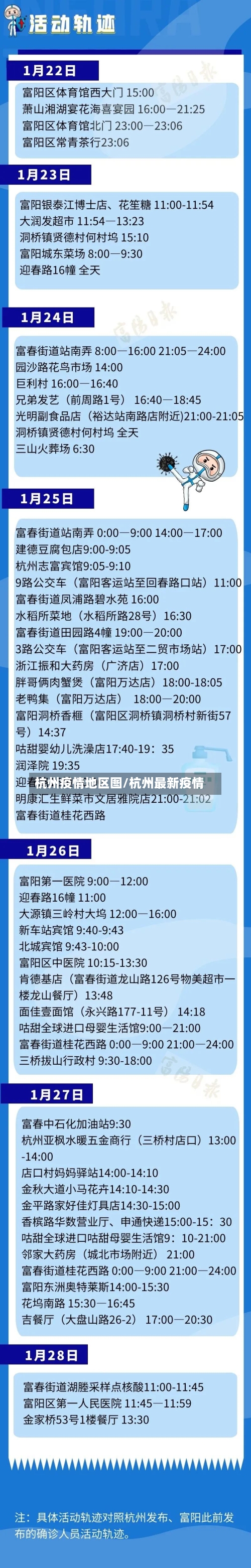 杭州疫情地区图/杭州最新疫情