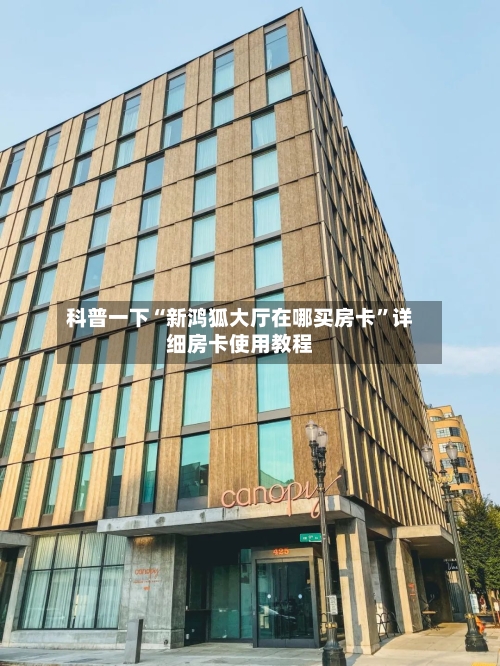 科普一下“新鸿狐大厅在哪买房卡	”详细房卡使用教程-第3张图片