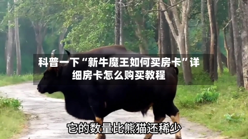 科普一下“新牛魔王如何买房卡”详细房卡怎么购买教程-第2张图片
